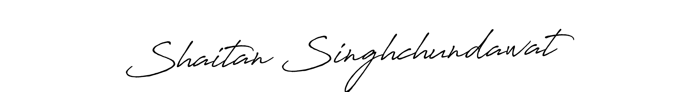Make a beautiful signature design for name Shaitan Singhchundawat. Use this online signature maker to create a handwritten signature for free. Shaitan Singhchundawat signature style 7 images and pictures png