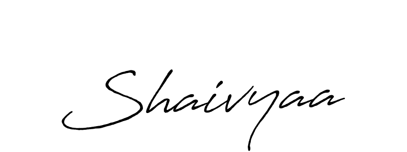 Also You can easily find your signature by using the search form. We will create Shaivyaa name handwritten signature images for you free of cost using Antro_Vectra_Bolder sign style. Shaivyaa signature style 7 images and pictures png