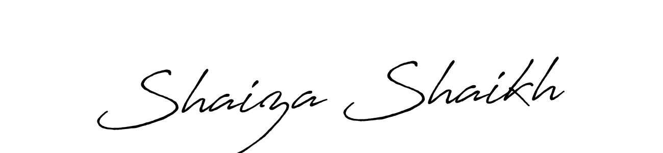 if you are searching for the best signature style for your name Shaiza Shaikh. so please give up your signature search. here we have designed multiple signature styles  using Antro_Vectra_Bolder. Shaiza Shaikh signature style 7 images and pictures png