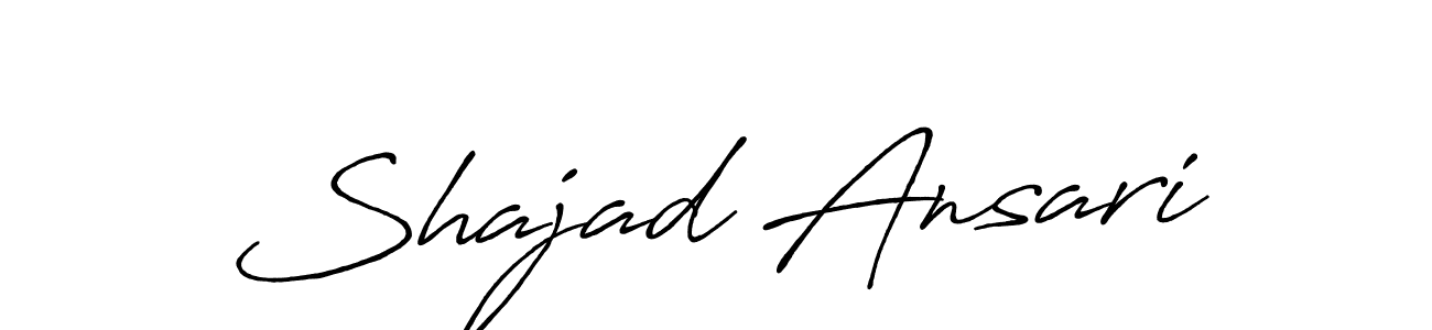 Similarly Antro_Vectra_Bolder is the best handwritten signature design. Signature creator online .You can use it as an online autograph creator for name Shajad Ansari. Shajad Ansari signature style 7 images and pictures png