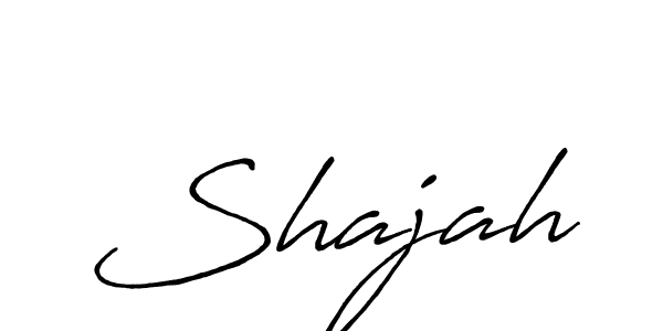 Use a signature maker to create a handwritten signature online. With this signature software, you can design (Antro_Vectra_Bolder) your own signature for name Shajah. Shajah signature style 7 images and pictures png