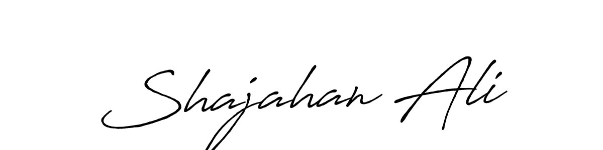 Also You can easily find your signature by using the search form. We will create Shajahan Ali name handwritten signature images for you free of cost using Antro_Vectra_Bolder sign style. Shajahan Ali signature style 7 images and pictures png