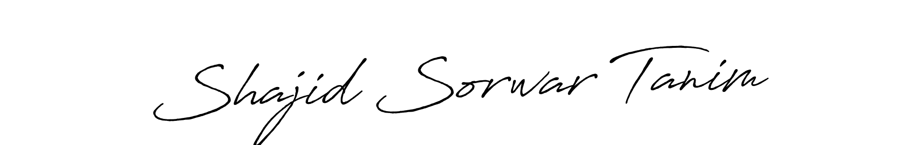 Shajid Sorwar Tanim stylish signature style. Best Handwritten Sign (Antro_Vectra_Bolder) for my name. Handwritten Signature Collection Ideas for my name Shajid Sorwar Tanim. Shajid Sorwar Tanim signature style 7 images and pictures png