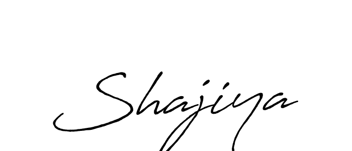 How to make Shajiya name signature. Use Antro_Vectra_Bolder style for creating short signs online. This is the latest handwritten sign. Shajiya signature style 7 images and pictures png