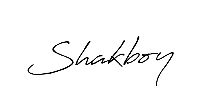 if you are searching for the best signature style for your name Shakboy. so please give up your signature search. here we have designed multiple signature styles  using Antro_Vectra_Bolder. Shakboy signature style 7 images and pictures png