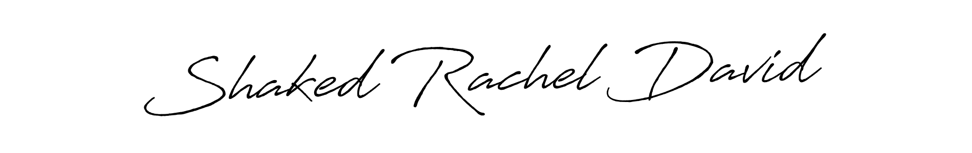 See photos of Shaked Rachel David official signature by Spectra . Check more albums & portfolios. Read reviews & check more about Antro_Vectra_Bolder font. Shaked Rachel David signature style 7 images and pictures png