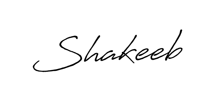 Design your own signature with our free online signature maker. With this signature software, you can create a handwritten (Antro_Vectra_Bolder) signature for name Shakeeb. Shakeeb signature style 7 images and pictures png