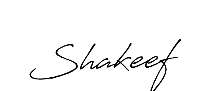 Design your own signature with our free online signature maker. With this signature software, you can create a handwritten (Antro_Vectra_Bolder) signature for name Shakeef. Shakeef signature style 7 images and pictures png