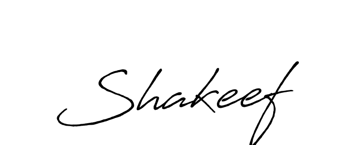 Design your own signature with our free online signature maker. With this signature software, you can create a handwritten (Antro_Vectra_Bolder) signature for name Shakeef. Shakeef signature style 7 images and pictures png