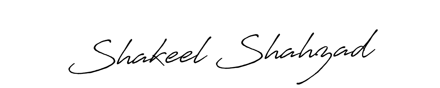 Also we have Shakeel Shahzad name is the best signature style. Create professional handwritten signature collection using Antro_Vectra_Bolder autograph style. Shakeel Shahzad signature style 7 images and pictures png