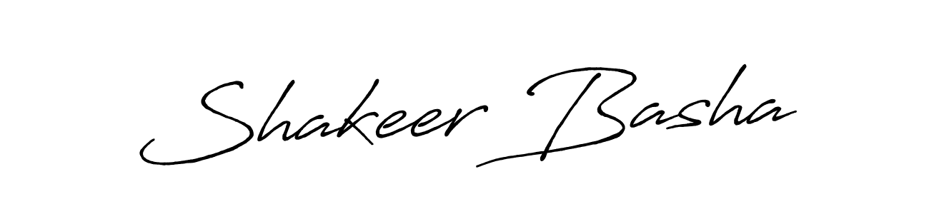 How to make Shakeer Basha signature? Antro_Vectra_Bolder is a professional autograph style. Create handwritten signature for Shakeer Basha name. Shakeer Basha signature style 7 images and pictures png