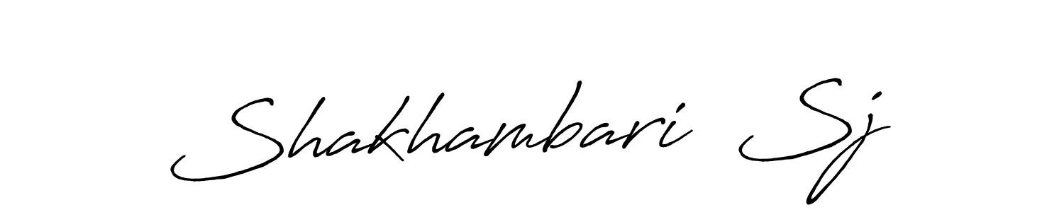 It looks lik you need a new signature style for name Shakhambari  Sj. Design unique handwritten (Antro_Vectra_Bolder) signature with our free signature maker in just a few clicks. Shakhambari  Sj signature style 7 images and pictures png