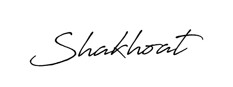 How to make Shakhoat signature? Antro_Vectra_Bolder is a professional autograph style. Create handwritten signature for Shakhoat name. Shakhoat signature style 7 images and pictures png