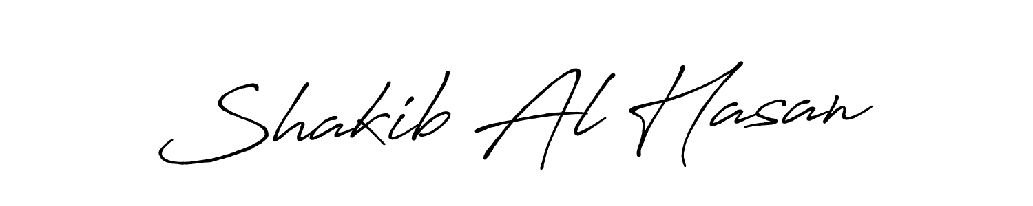 How to make Shakib Al Hasan name signature. Use Antro_Vectra_Bolder style for creating short signs online. This is the latest handwritten sign. Shakib Al Hasan signature style 7 images and pictures png