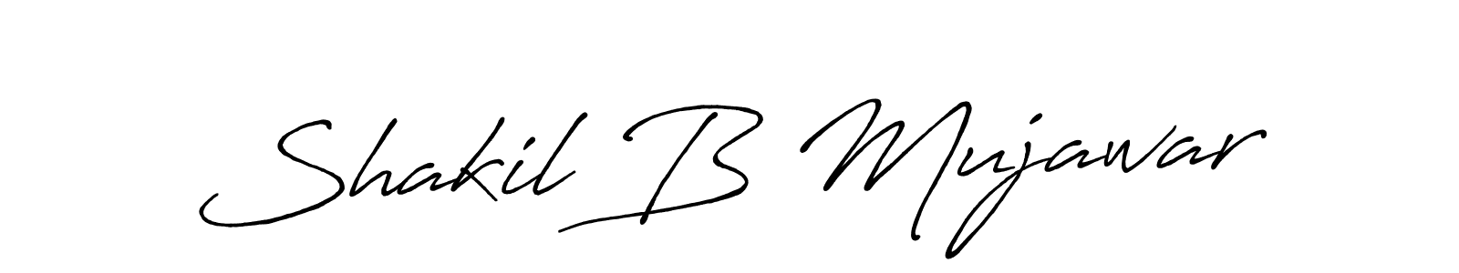 if you are searching for the best signature style for your name Shakil B Mujawar. so please give up your signature search. here we have designed multiple signature styles  using Antro_Vectra_Bolder. Shakil B Mujawar signature style 7 images and pictures png