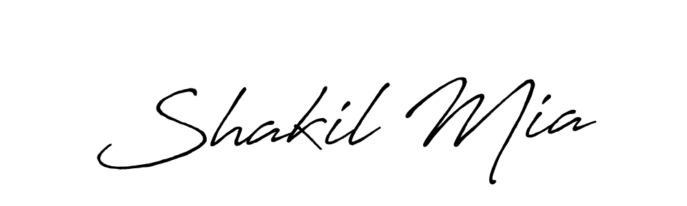 You should practise on your own different ways (Antro_Vectra_Bolder) to write your name (Shakil Mia) in signature. don't let someone else do it for you. Shakil Mia signature style 7 images and pictures png