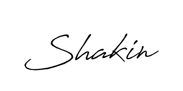 Create a beautiful signature design for name Shakin. With this signature (Antro_Vectra_Bolder) fonts, you can make a handwritten signature for free. Shakin signature style 7 images and pictures png