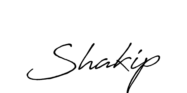 It looks lik you need a new signature style for name Shakip. Design unique handwritten (Antro_Vectra_Bolder) signature with our free signature maker in just a few clicks. Shakip signature style 7 images and pictures png