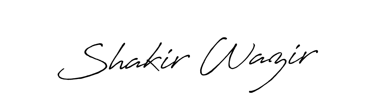 Here are the top 10 professional signature styles for the name Shakir Wazir. These are the best autograph styles you can use for your name. Shakir Wazir signature style 7 images and pictures png