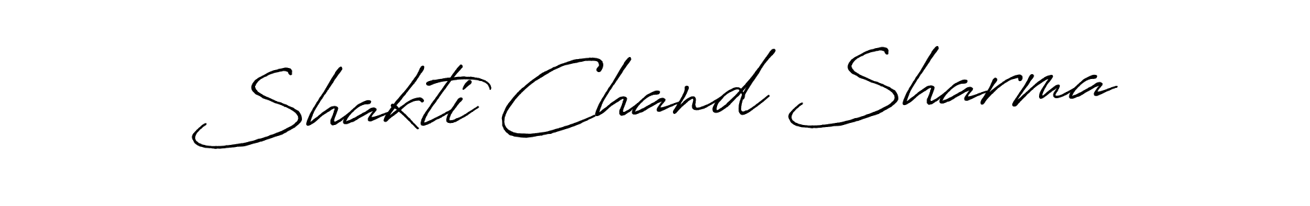 Make a short Shakti Chand Sharma signature style. Manage your documents anywhere anytime using Antro_Vectra_Bolder. Create and add eSignatures, submit forms, share and send files easily. Shakti Chand Sharma signature style 7 images and pictures png