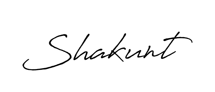 Also we have Shakunt name is the best signature style. Create professional handwritten signature collection using Antro_Vectra_Bolder autograph style. Shakunt signature style 7 images and pictures png