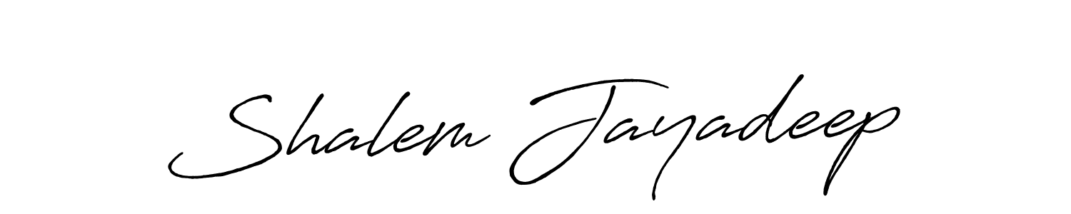 Shalem Jayadeep stylish signature style. Best Handwritten Sign (Antro_Vectra_Bolder) for my name. Handwritten Signature Collection Ideas for my name Shalem Jayadeep. Shalem Jayadeep signature style 7 images and pictures png