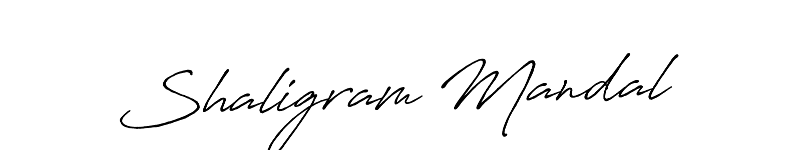Also You can easily find your signature by using the search form. We will create Shaligram Mandal name handwritten signature images for you free of cost using Antro_Vectra_Bolder sign style. Shaligram Mandal signature style 7 images and pictures png
