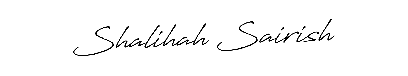 Check out images of Autograph of Shalihah Sairish name. Actor Shalihah Sairish Signature Style. Antro_Vectra_Bolder is a professional sign style online. Shalihah Sairish signature style 7 images and pictures png