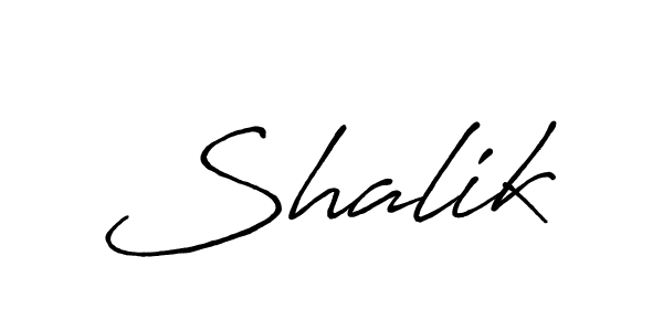 It looks lik you need a new signature style for name Shalik. Design unique handwritten (Antro_Vectra_Bolder) signature with our free signature maker in just a few clicks. Shalik signature style 7 images and pictures png