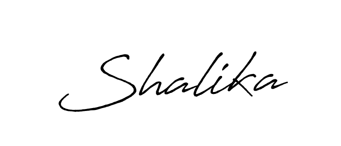 Make a beautiful signature design for name Shalika. Use this online signature maker to create a handwritten signature for free. Shalika signature style 7 images and pictures png