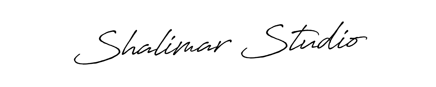 Make a short Shalimar Studio signature style. Manage your documents anywhere anytime using Antro_Vectra_Bolder. Create and add eSignatures, submit forms, share and send files easily. Shalimar Studio signature style 7 images and pictures png