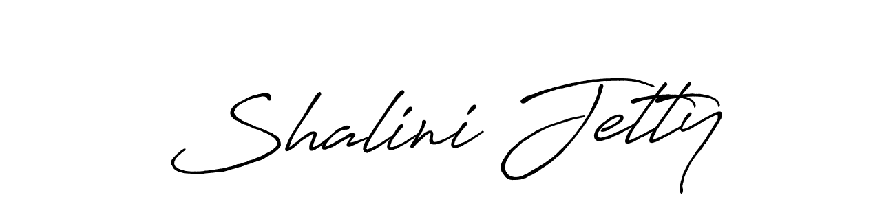 Design your own signature with our free online signature maker. With this signature software, you can create a handwritten (Antro_Vectra_Bolder) signature for name Shalini Jetty. Shalini Jetty signature style 7 images and pictures png