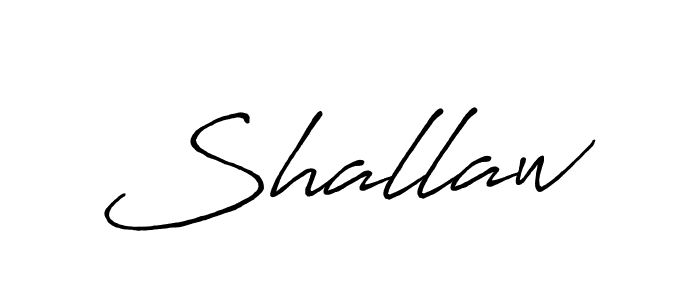 Create a beautiful signature design for name Shallaw. With this signature (Antro_Vectra_Bolder) fonts, you can make a handwritten signature for free. Shallaw signature style 7 images and pictures png