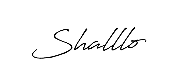 if you are searching for the best signature style for your name Shalllo. so please give up your signature search. here we have designed multiple signature styles  using Antro_Vectra_Bolder. Shalllo signature style 7 images and pictures png