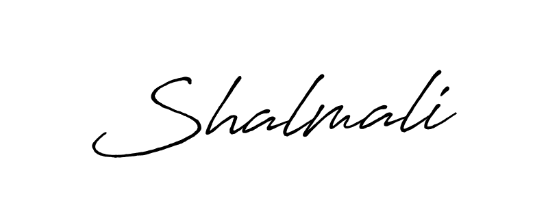 Design your own signature with our free online signature maker. With this signature software, you can create a handwritten (Antro_Vectra_Bolder) signature for name Shalmali. Shalmali signature style 7 images and pictures png