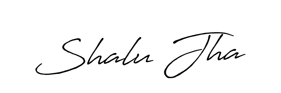 Also we have Shalu Jha name is the best signature style. Create professional handwritten signature collection using Antro_Vectra_Bolder autograph style. Shalu Jha signature style 7 images and pictures png