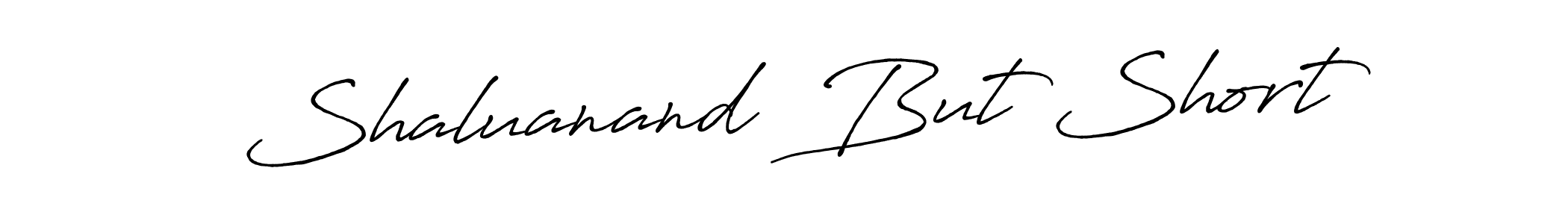 How to make Shaluanand  But Short signature? Antro_Vectra_Bolder is a professional autograph style. Create handwritten signature for Shaluanand  But Short name. Shaluanand  But Short signature style 7 images and pictures png