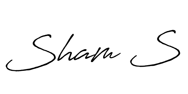 Make a short Sham S signature style. Manage your documents anywhere anytime using Antro_Vectra_Bolder. Create and add eSignatures, submit forms, share and send files easily. Sham S signature style 7 images and pictures png