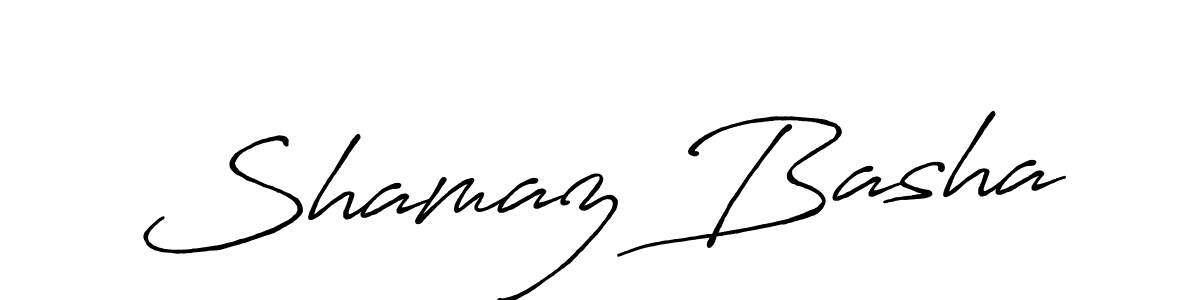 Similarly Antro_Vectra_Bolder is the best handwritten signature design. Signature creator online .You can use it as an online autograph creator for name Shamaz Basha. Shamaz Basha signature style 7 images and pictures png