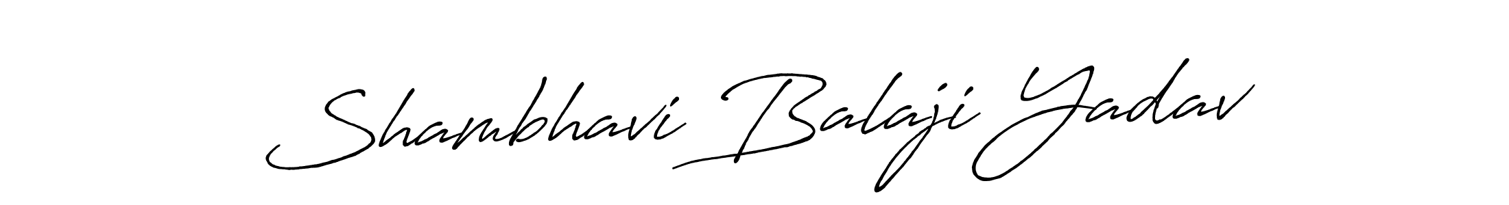 You can use this online signature creator to create a handwritten signature for the name Shambhavi Balaji Yadav. This is the best online autograph maker. Shambhavi Balaji Yadav signature style 7 images and pictures png