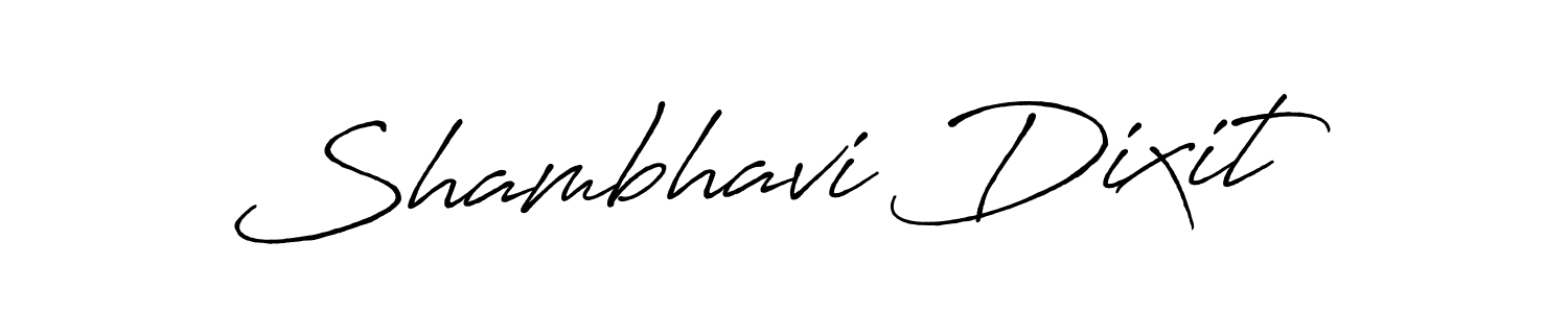 Antro_Vectra_Bolder is a professional signature style that is perfect for those who want to add a touch of class to their signature. It is also a great choice for those who want to make their signature more unique. Get Shambhavi Dixit name to fancy signature for free. Shambhavi Dixit signature style 7 images and pictures png