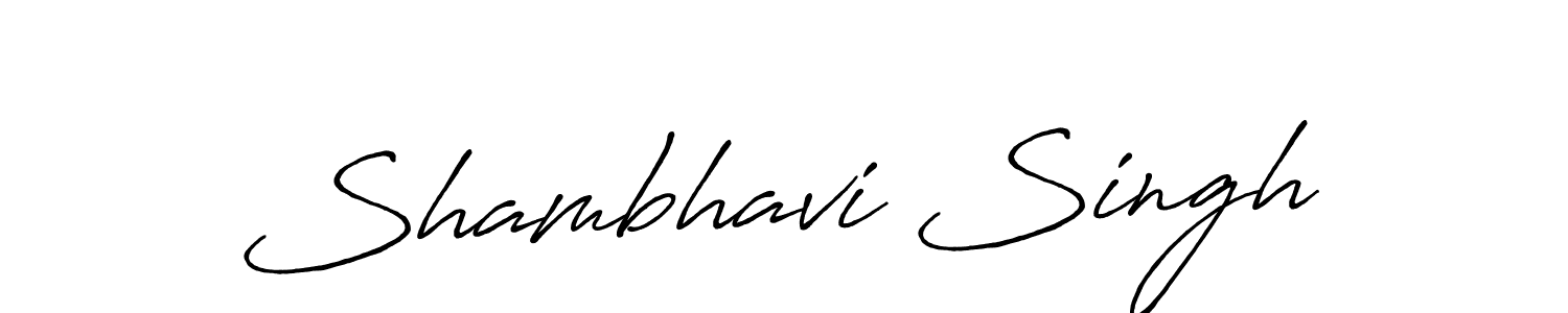 Make a beautiful signature design for name Shambhavi Singh. Use this online signature maker to create a handwritten signature for free. Shambhavi Singh signature style 7 images and pictures png