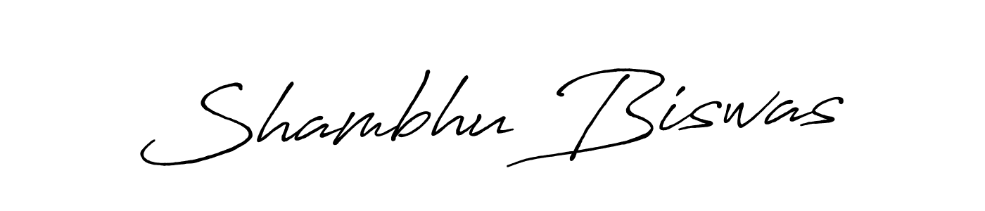 Antro_Vectra_Bolder is a professional signature style that is perfect for those who want to add a touch of class to their signature. It is also a great choice for those who want to make their signature more unique. Get Shambhu Biswas name to fancy signature for free. Shambhu Biswas signature style 7 images and pictures png