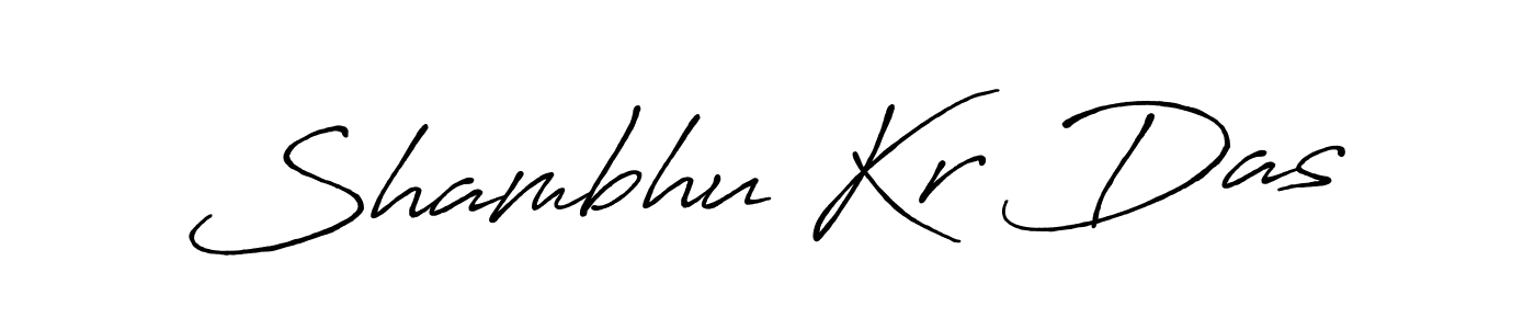 How to make Shambhu Kr Das signature? Antro_Vectra_Bolder is a professional autograph style. Create handwritten signature for Shambhu Kr Das name. Shambhu Kr Das signature style 7 images and pictures png