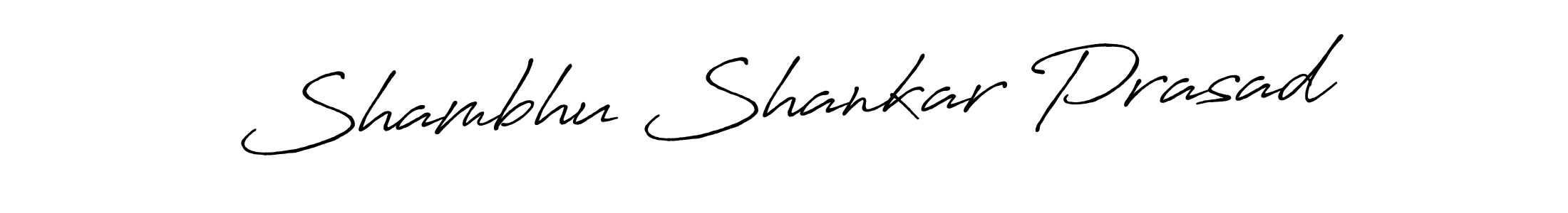 Shambhu Shankar Prasad stylish signature style. Best Handwritten Sign (Antro_Vectra_Bolder) for my name. Handwritten Signature Collection Ideas for my name Shambhu Shankar Prasad. Shambhu Shankar Prasad signature style 7 images and pictures png