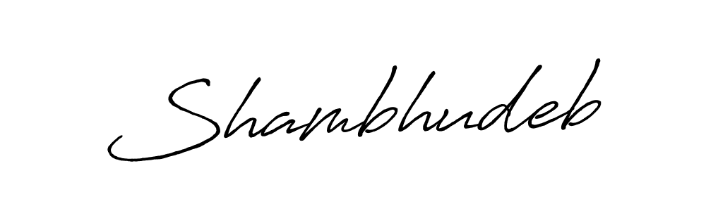 You should practise on your own different ways (Antro_Vectra_Bolder) to write your name (Shambhudeb) in signature. don't let someone else do it for you. Shambhudeb signature style 7 images and pictures png