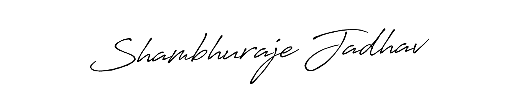 Make a beautiful signature design for name Shambhuraje Jadhav. Use this online signature maker to create a handwritten signature for free. Shambhuraje Jadhav signature style 7 images and pictures png