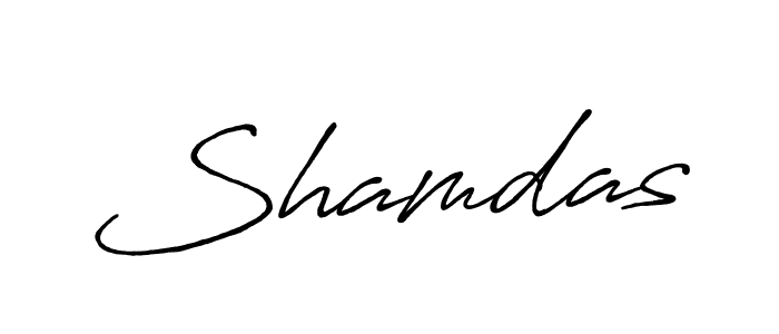 You can use this online signature creator to create a handwritten signature for the name Shamdas. This is the best online autograph maker. Shamdas signature style 7 images and pictures png