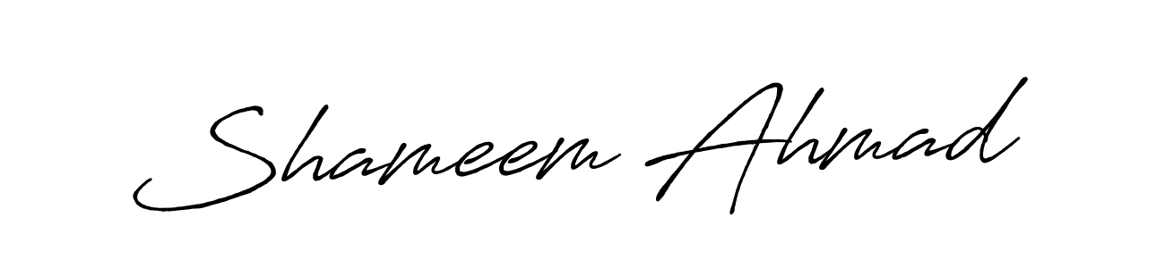 You should practise on your own different ways (Antro_Vectra_Bolder) to write your name (Shameem Ahmad) in signature. don't let someone else do it for you. Shameem Ahmad signature style 7 images and pictures png