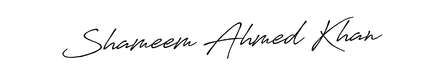 Also You can easily find your signature by using the search form. We will create Shameem Ahmed Khan name handwritten signature images for you free of cost using Antro_Vectra_Bolder sign style. Shameem Ahmed Khan signature style 7 images and pictures png